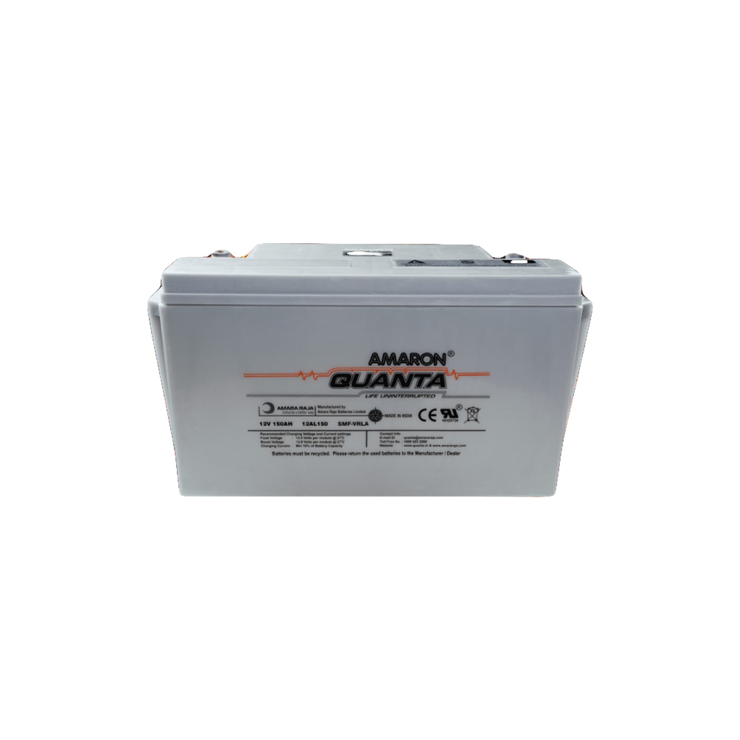 Amaron Quanta 150 Ah VRLA Battery