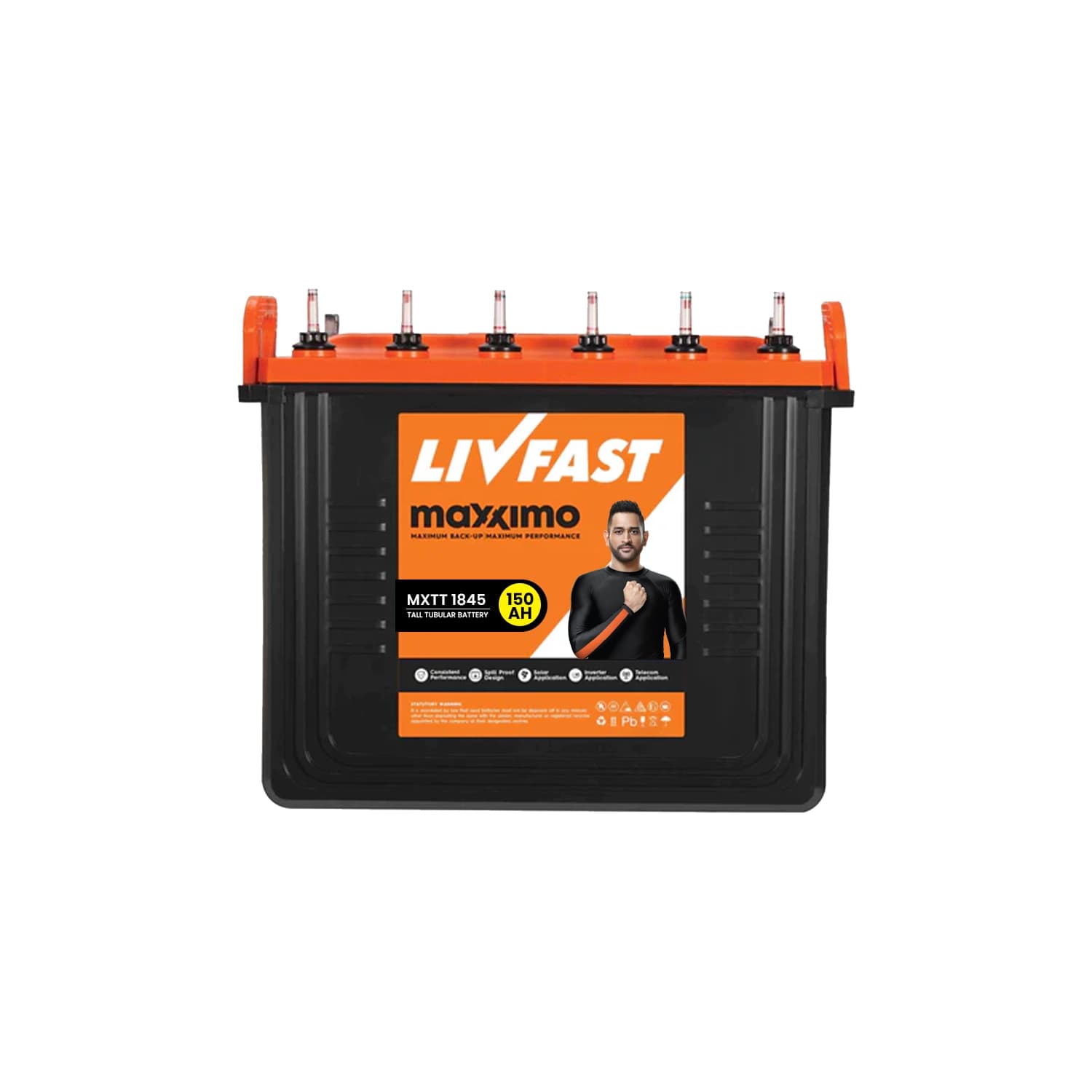 Livfast Tubular Battery 150 Ah- MXTT 1845