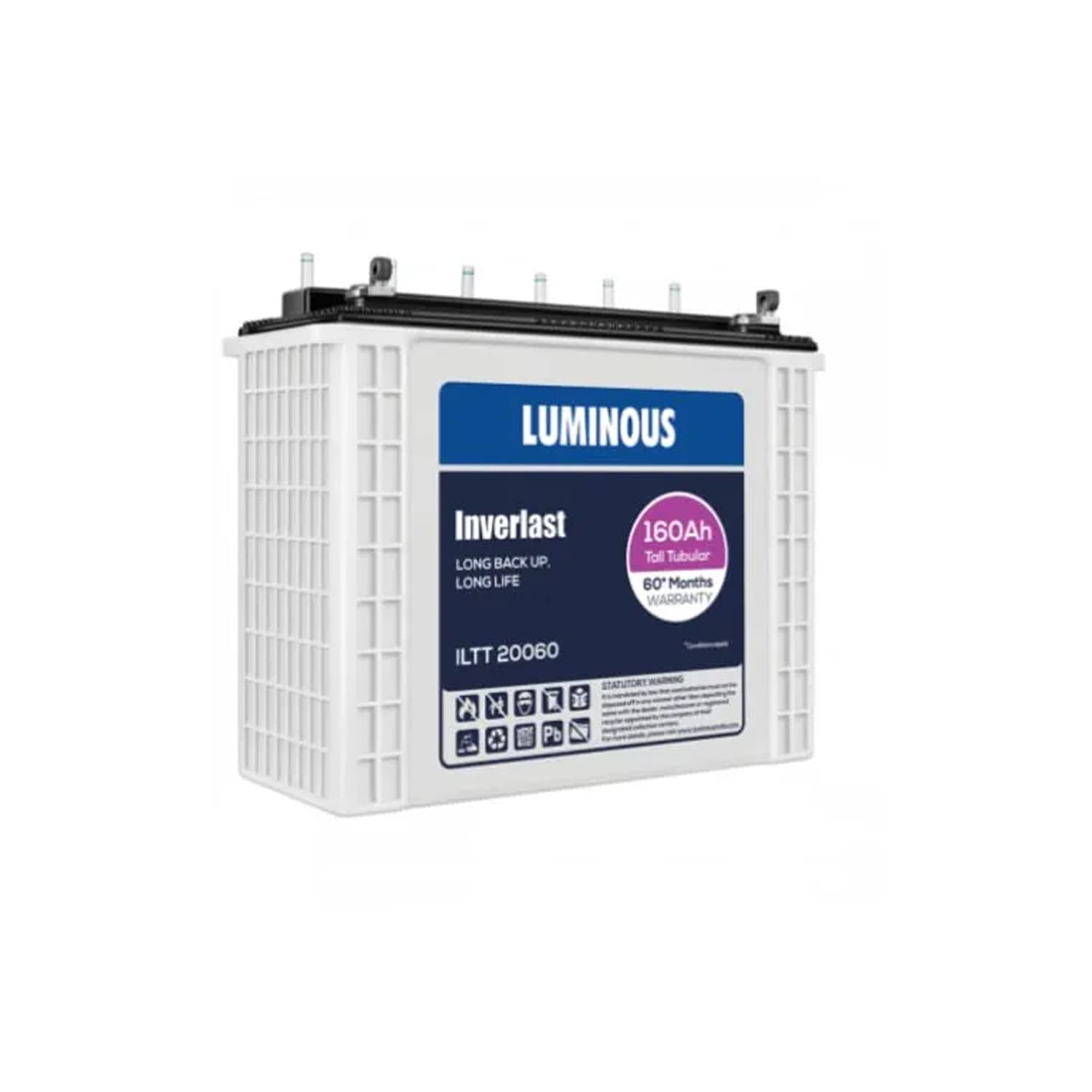 Luminous Tubular Battery 160 Ah- Inverlast