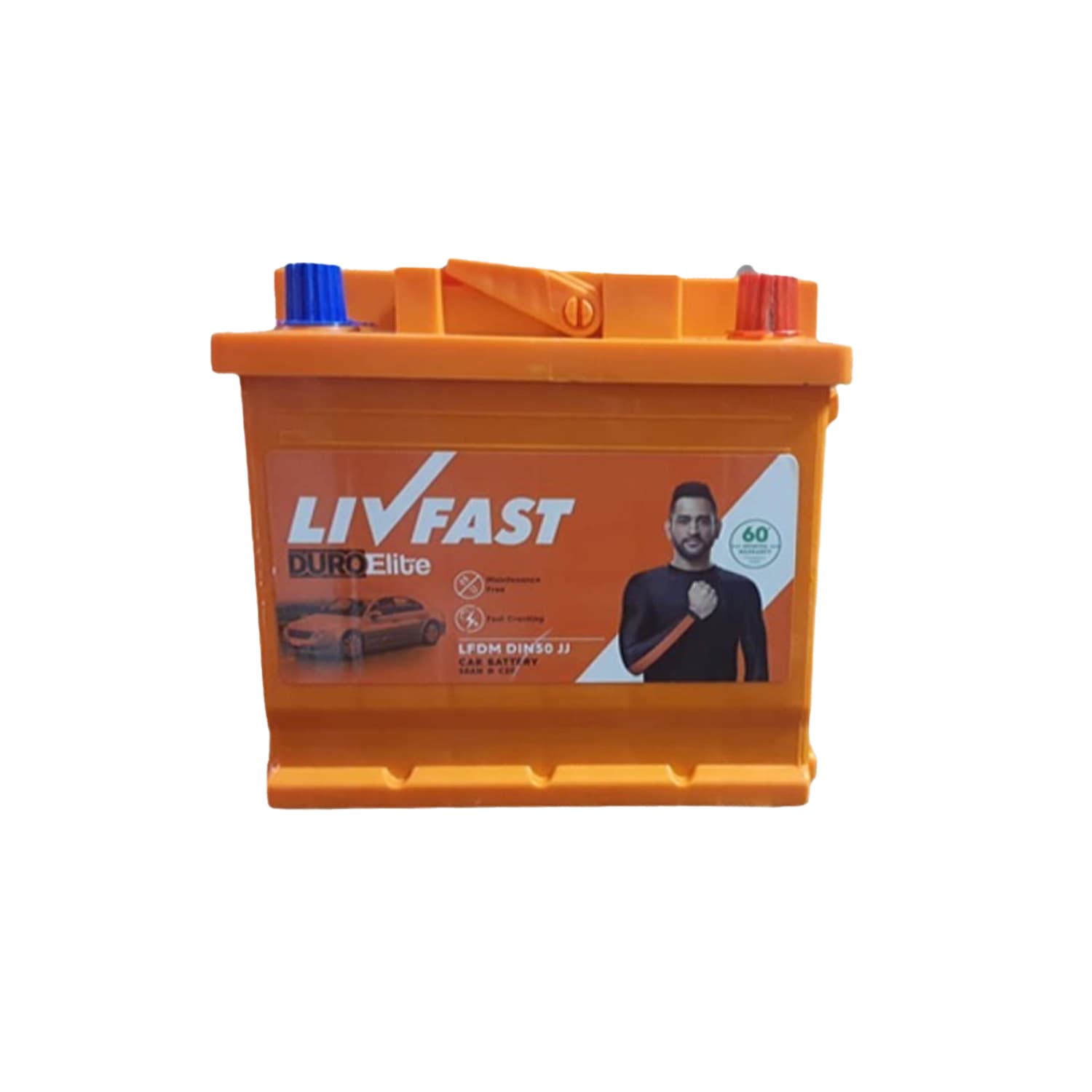 Livfast Automotive Battery 50 Ah- DIN