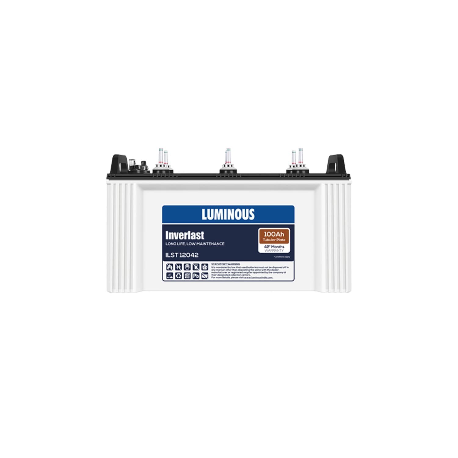 Luminous Tubular Battery 100 Ah