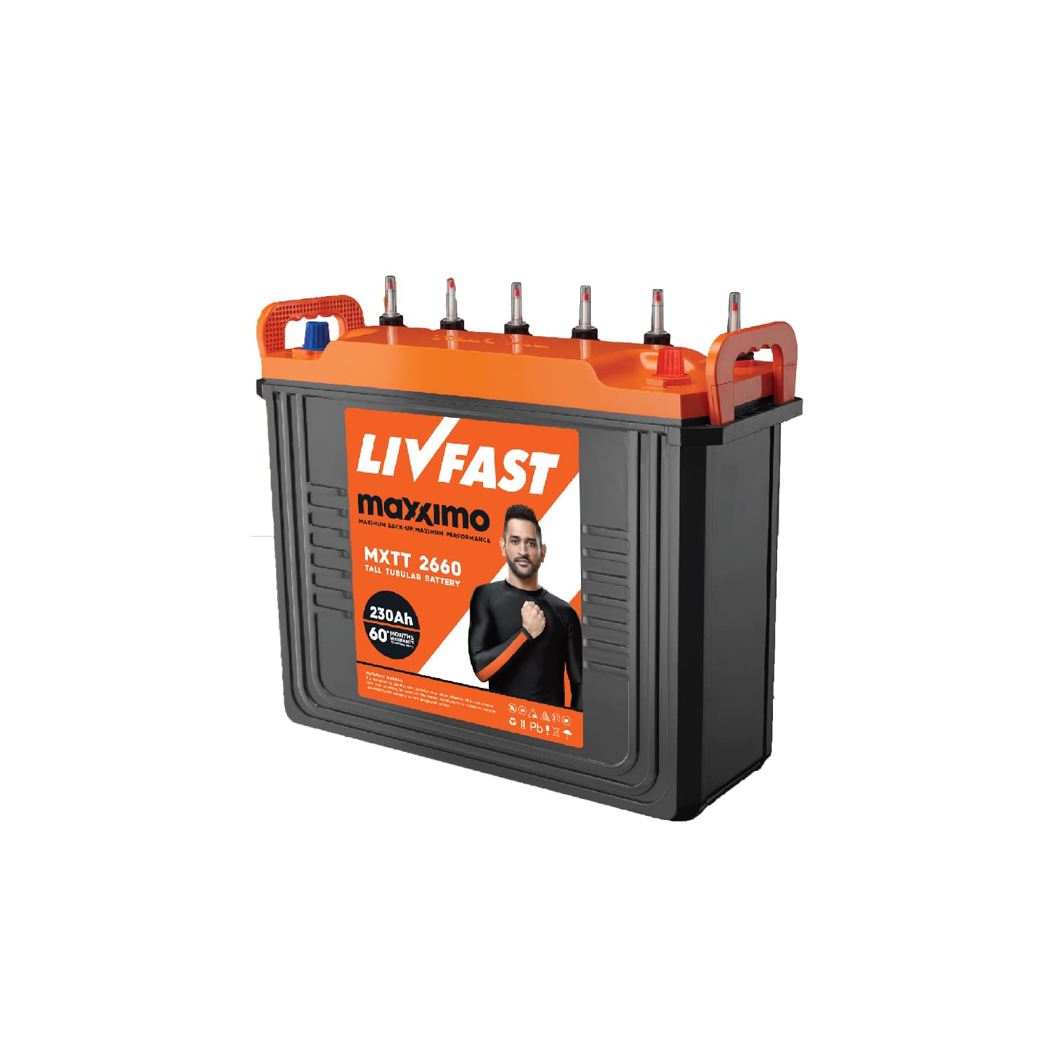 Livfast Tubular Battery 230 Ah- MXTT 2666