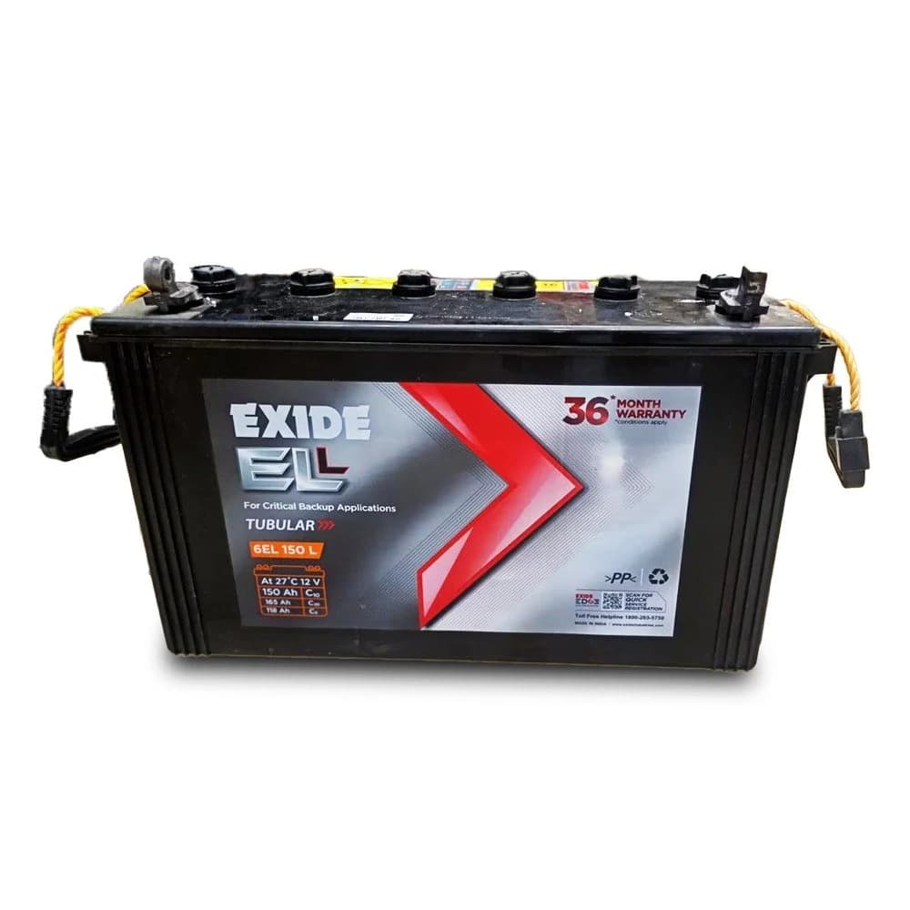 Exide EL Tubular 150 Ah Battery