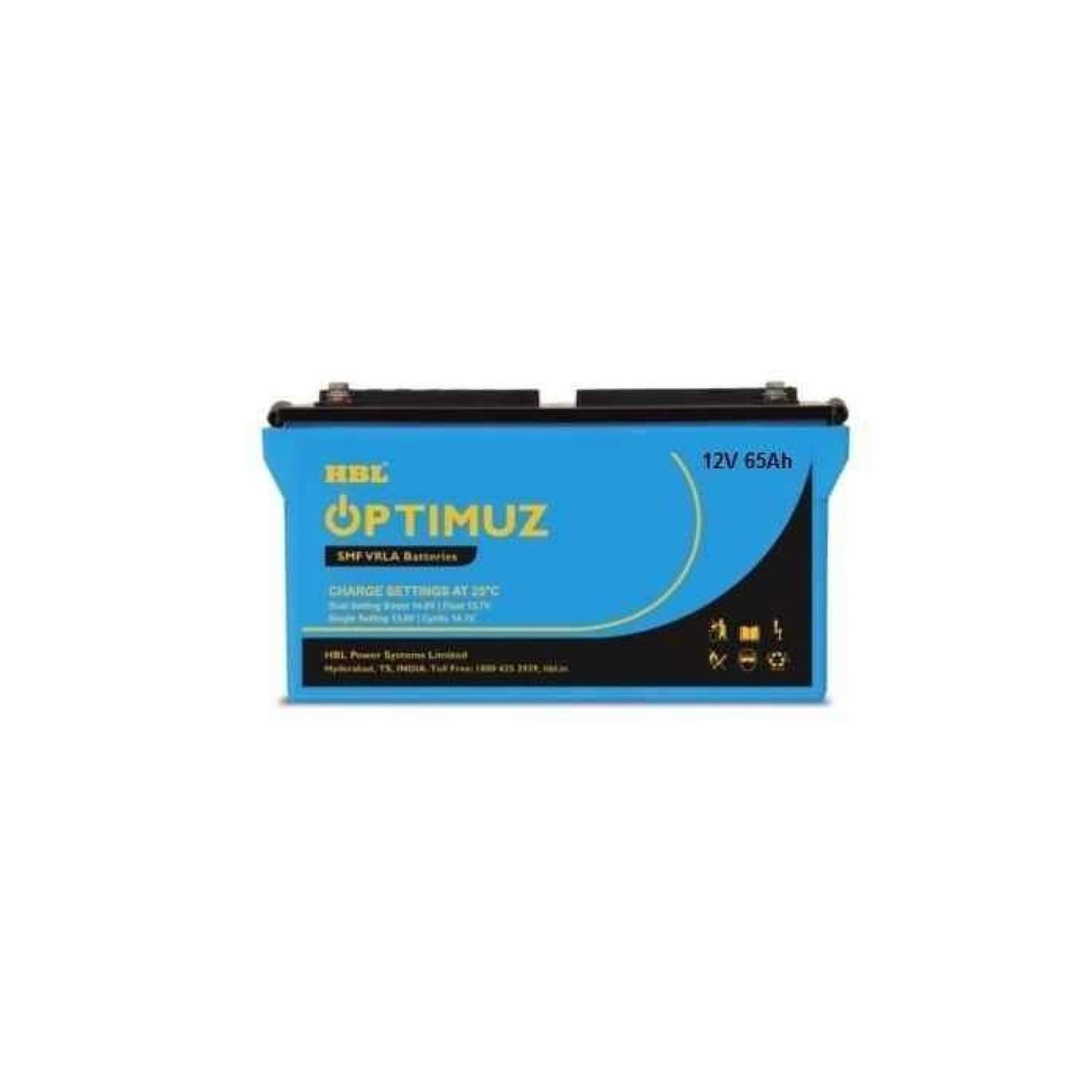 HBL SMF 65 Ah Battery