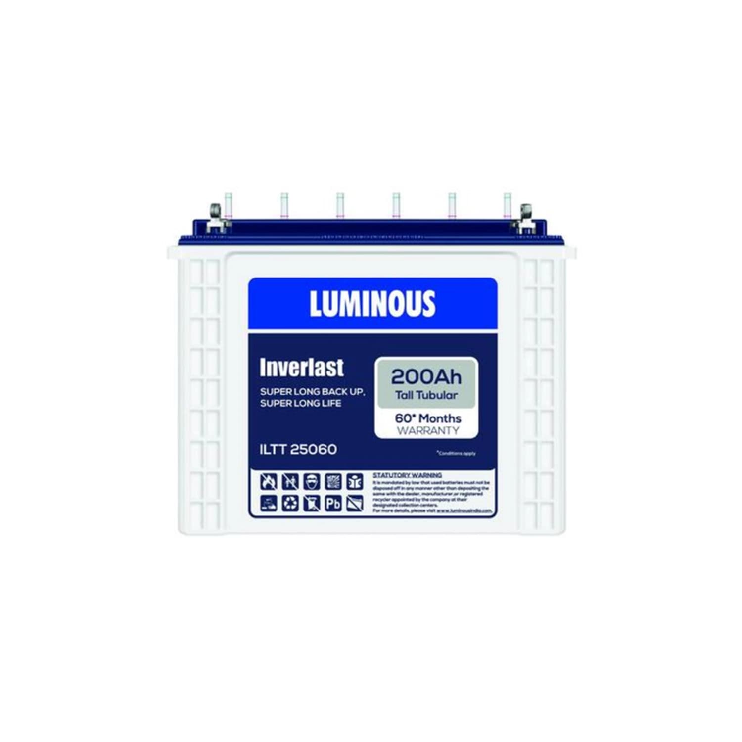 Luminous Tubular Battery 200 Ah