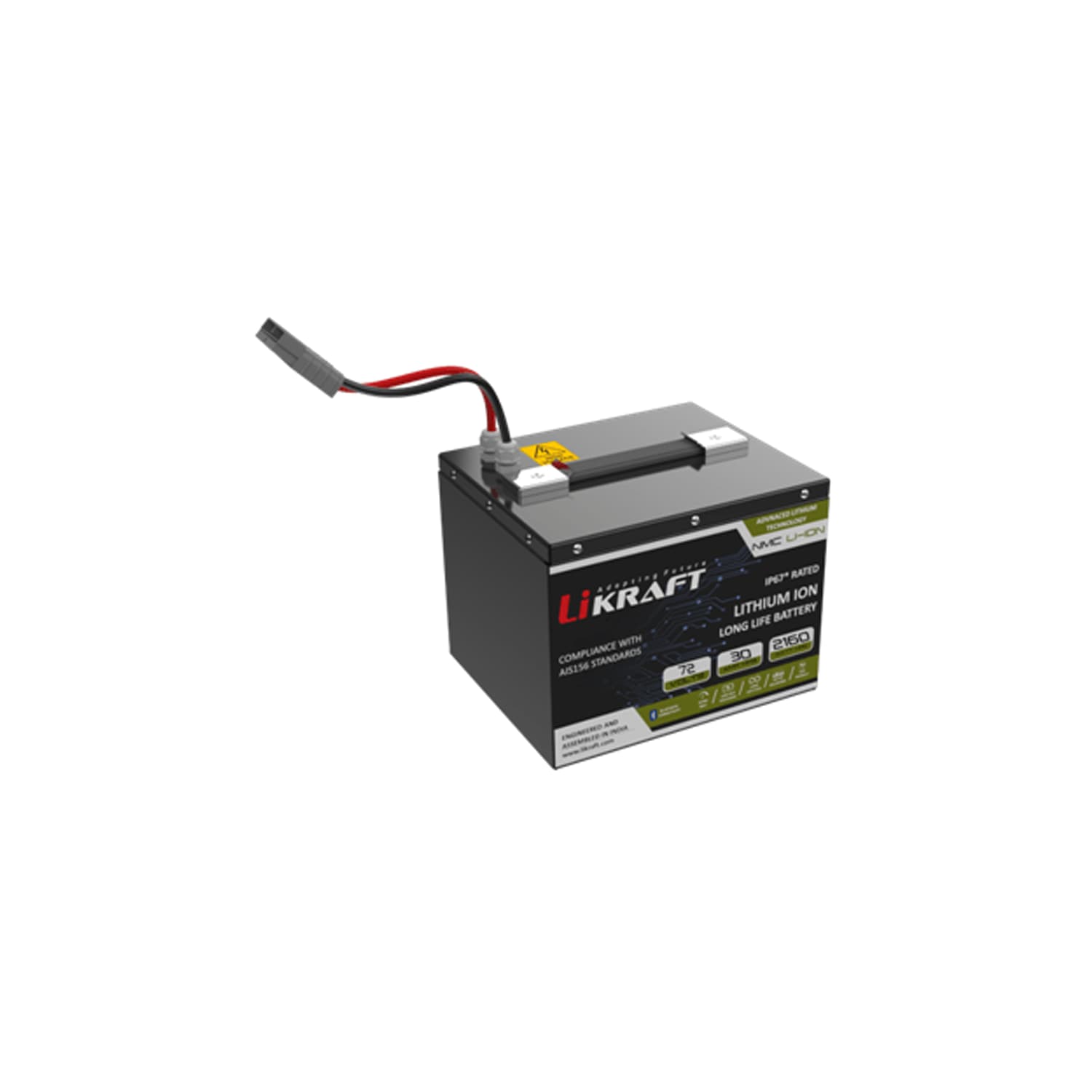 72V 30 Ah Lithium ion Battery