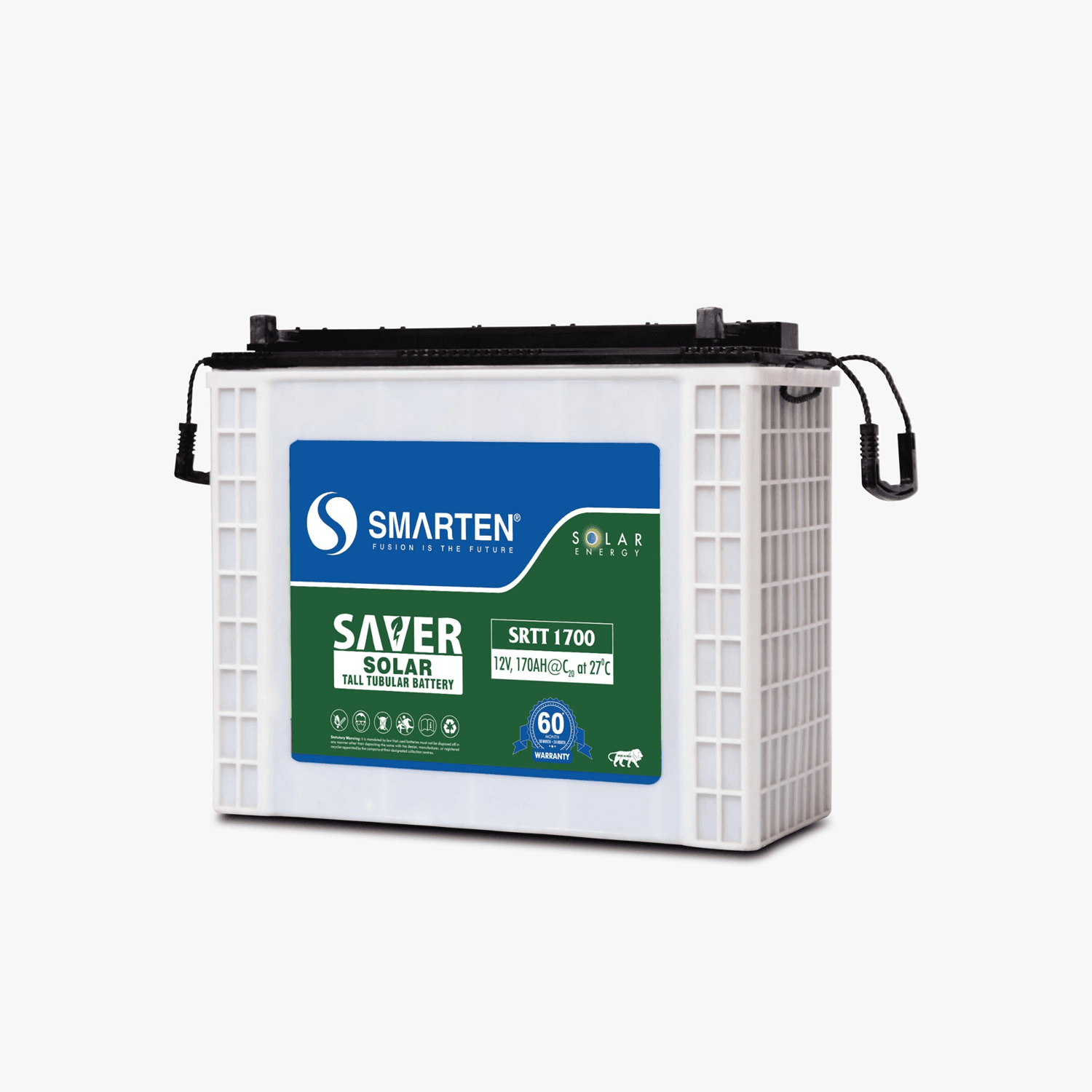Smarten 170Ah Solar Tubular Battery- SAVER Series